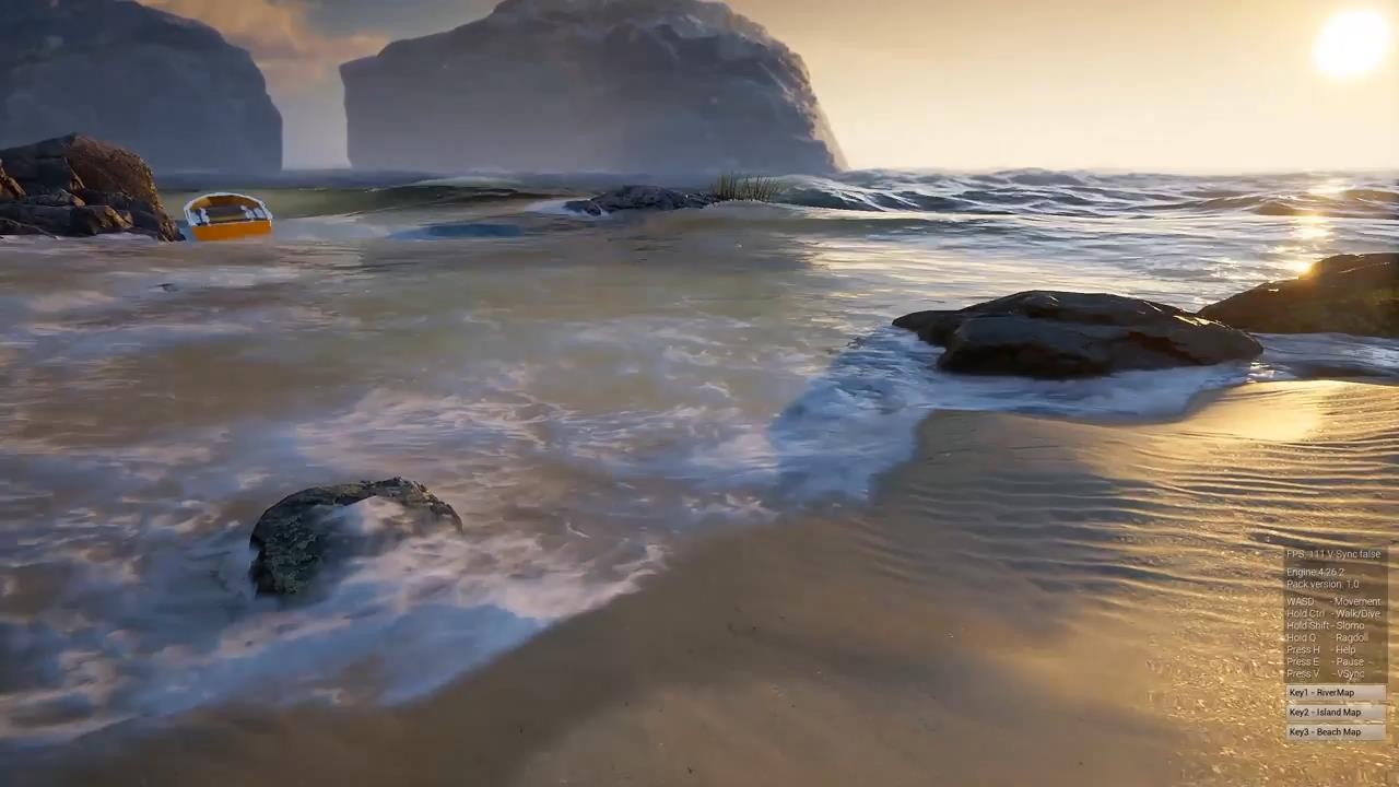 虛幻5生存新作《無家可歸》新視頻 海灘場景逼真