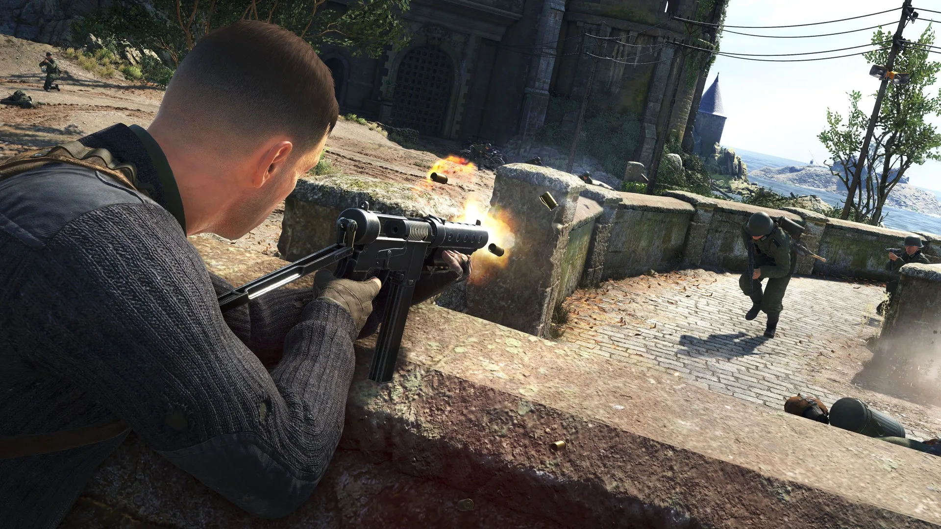 PS5版《狙击精英5》将用DualSense手柄带来极致的操作 3