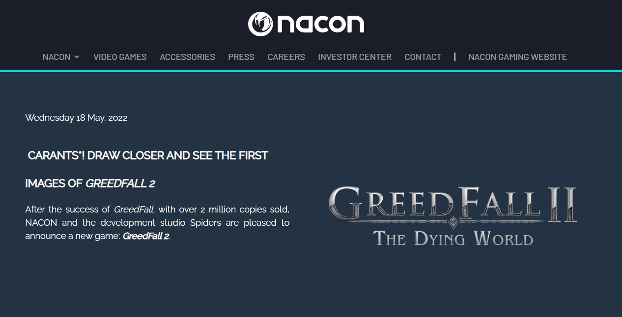《貪婪之秋2》正式公佈2024年發售登陸PC和主機平台