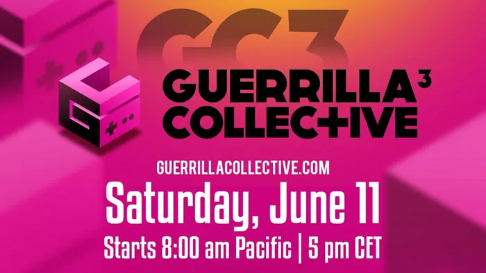 獨立遊戲展會「Guerrilla Collective」將於 6 月 11 日召開