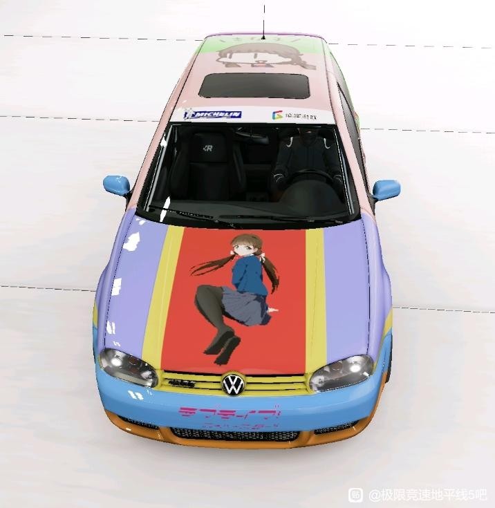 《極限競速地平線5》櫻小路希奈子痛車塗裝分享