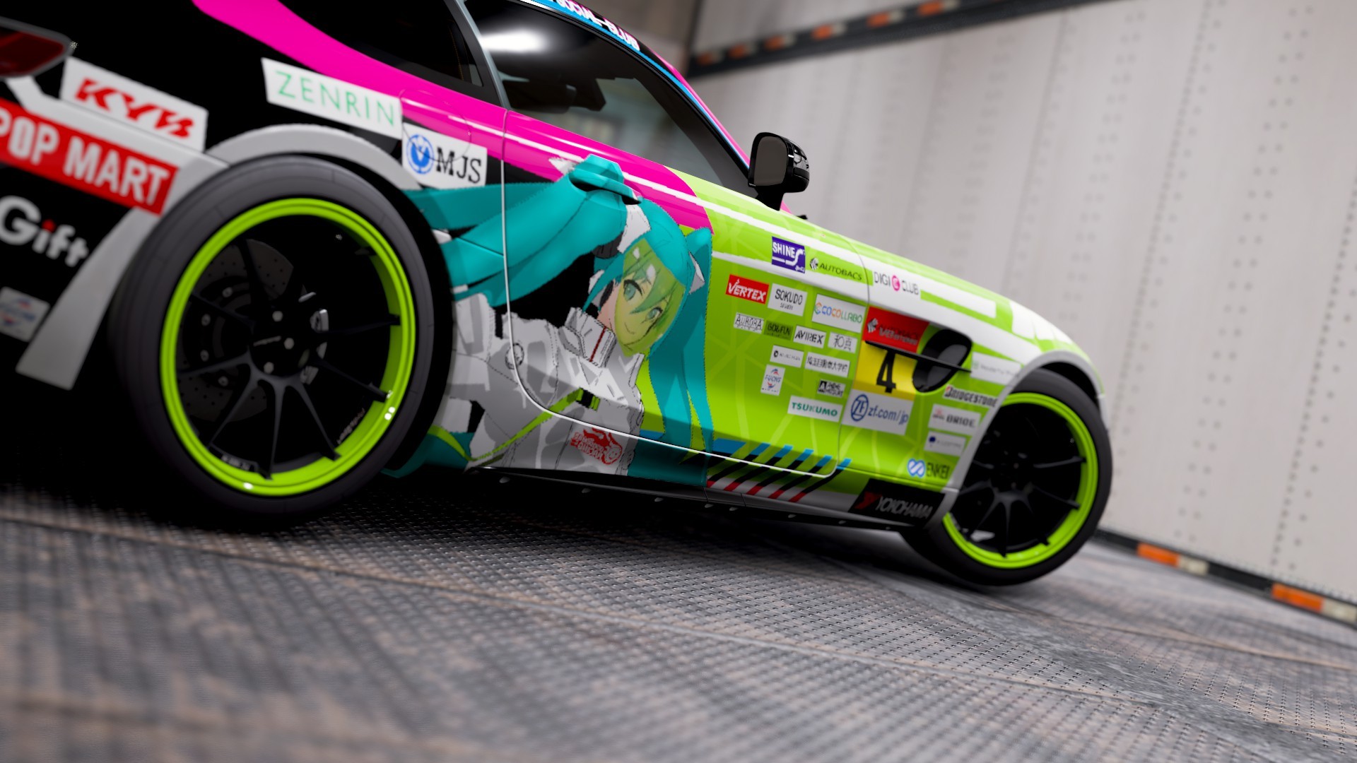 《極限競速地平線5》初音未來痛車塗裝分享