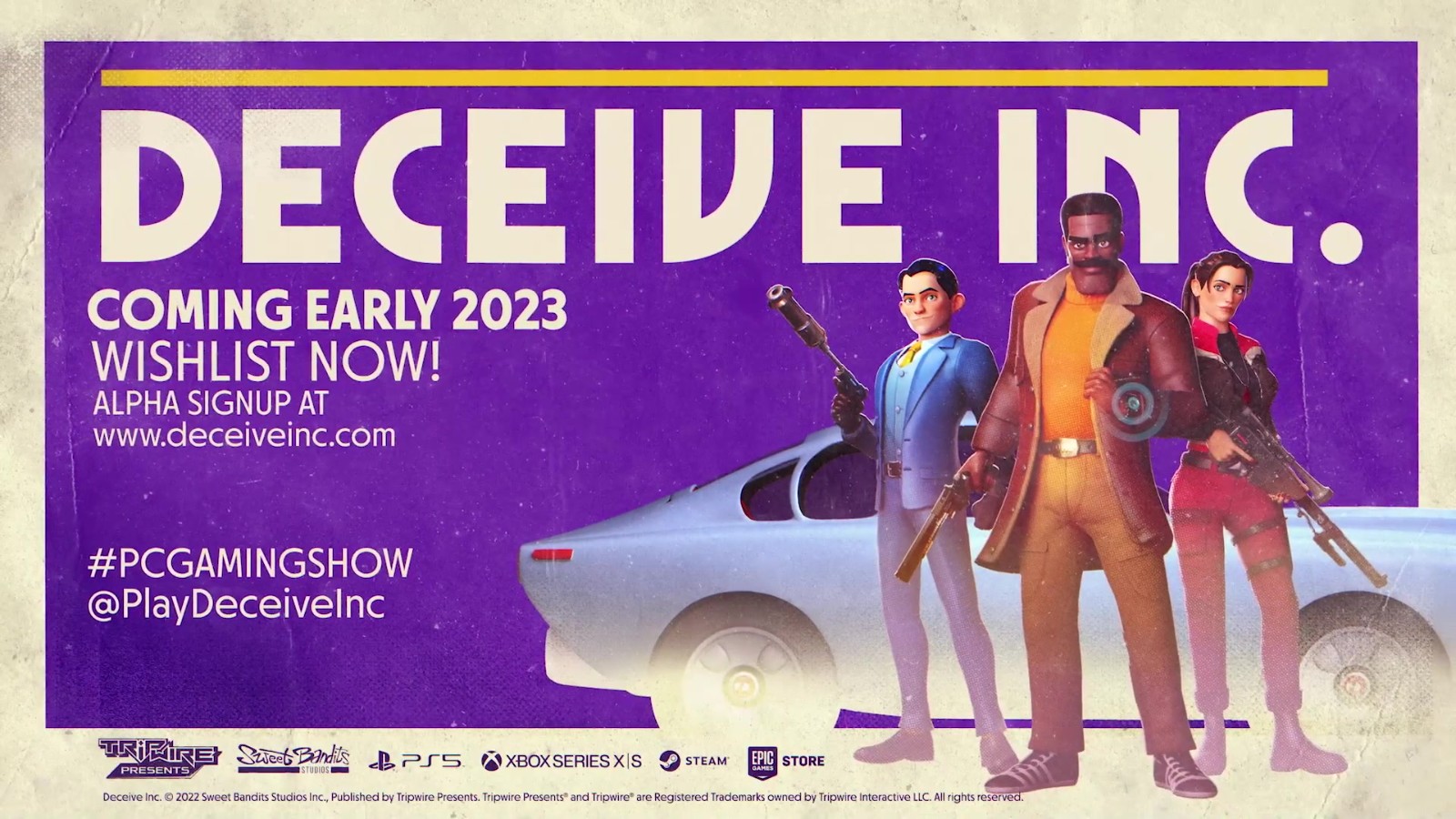 多人競技遊戲《Deceive Inc.》首曝預告 2023年推出