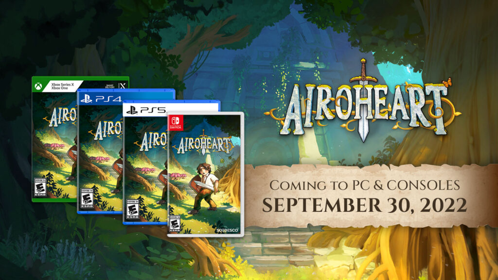 經典風格ARPG《Airoheart》9月30日登陸全平台