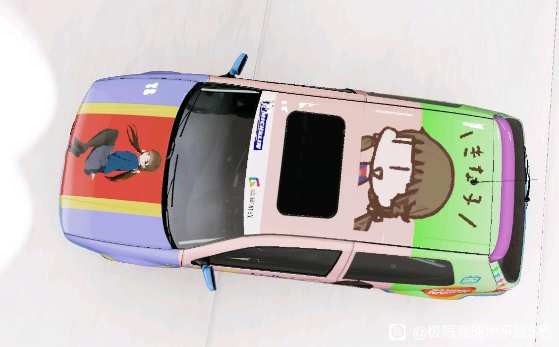 《極限競速地平線5》櫻小路希奈子痛車塗裝分享