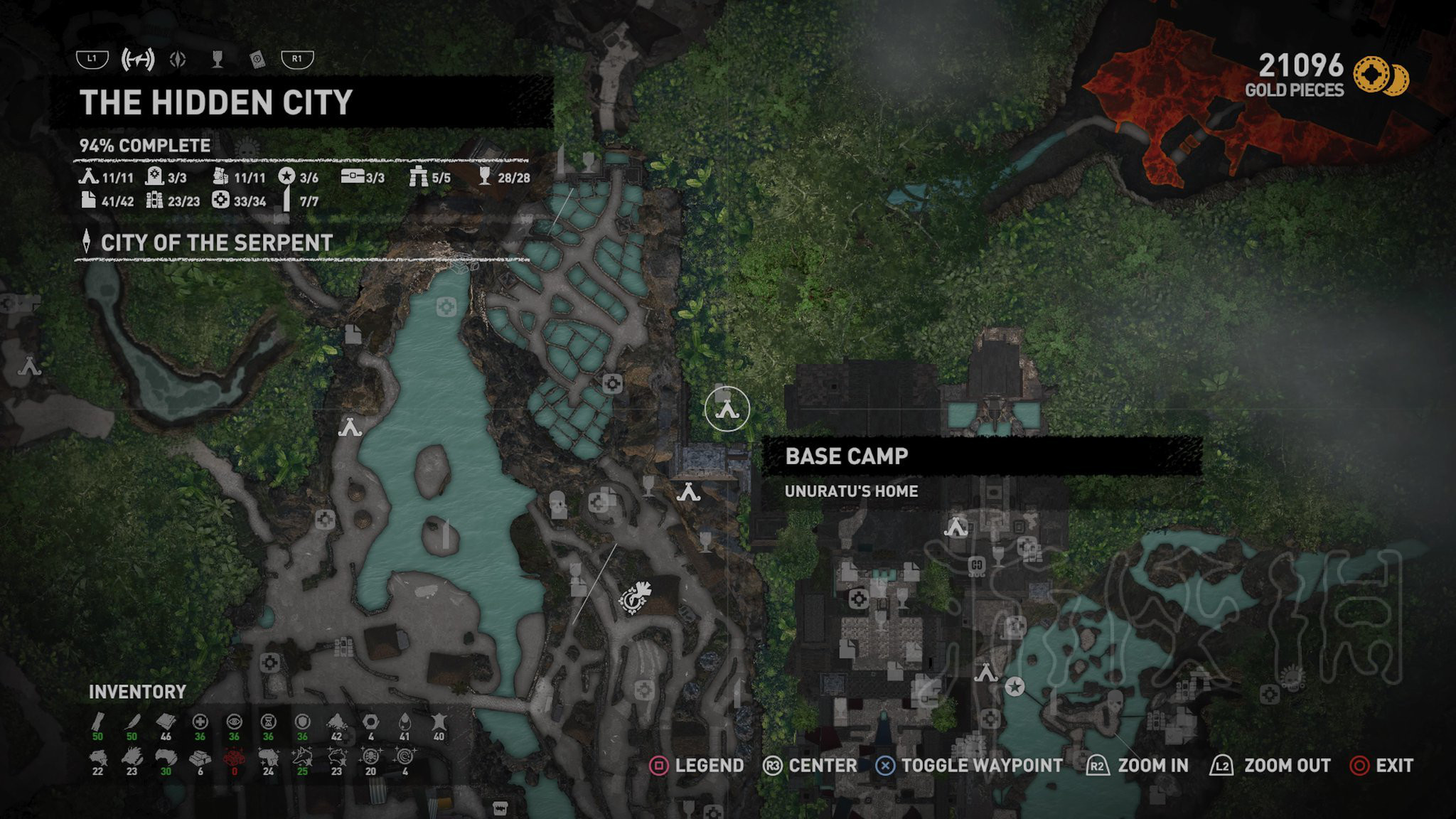 《古墓奇兵暗影》隱秘之城全營地位置一覽 營地都在哪？