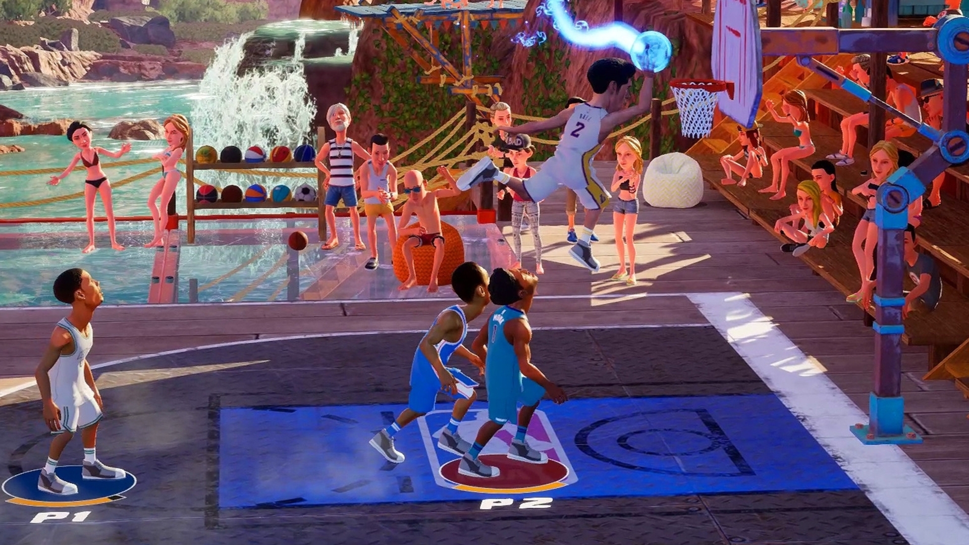 《NBA2k游樂場2》怎麼玩？鍵位操作說明一覽