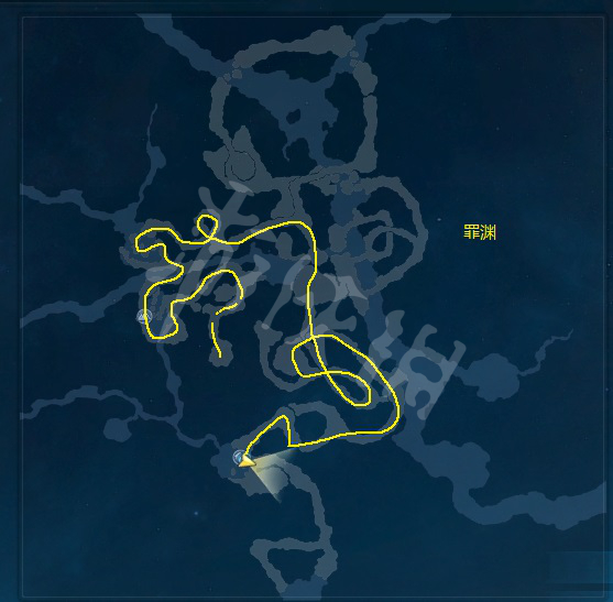 《古劍奇譚三》罪淵釣魚點怎麼去 罪淵釣魚點地圖標注