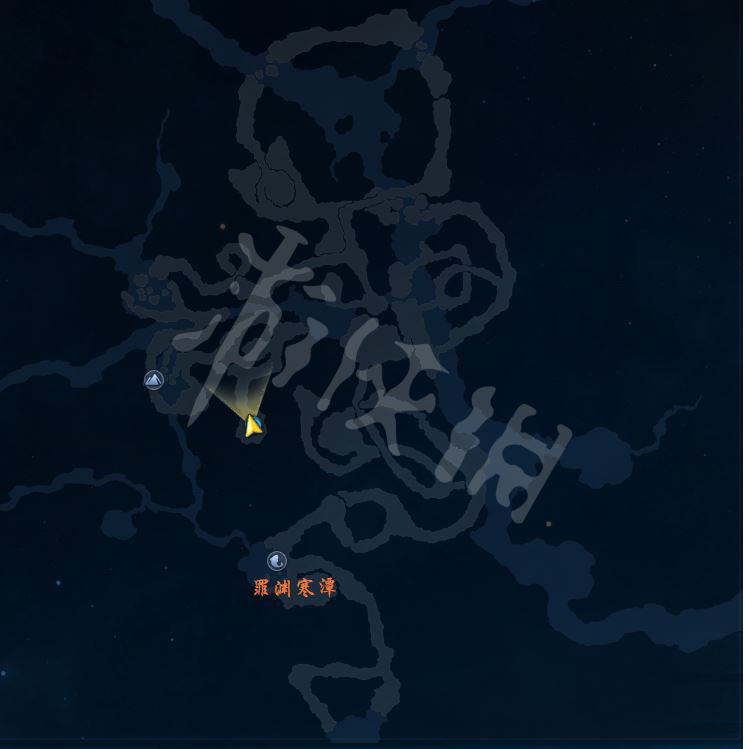 《古劍奇譚三》罪淵釣魚點怎麼去 罪淵釣魚點地圖標注