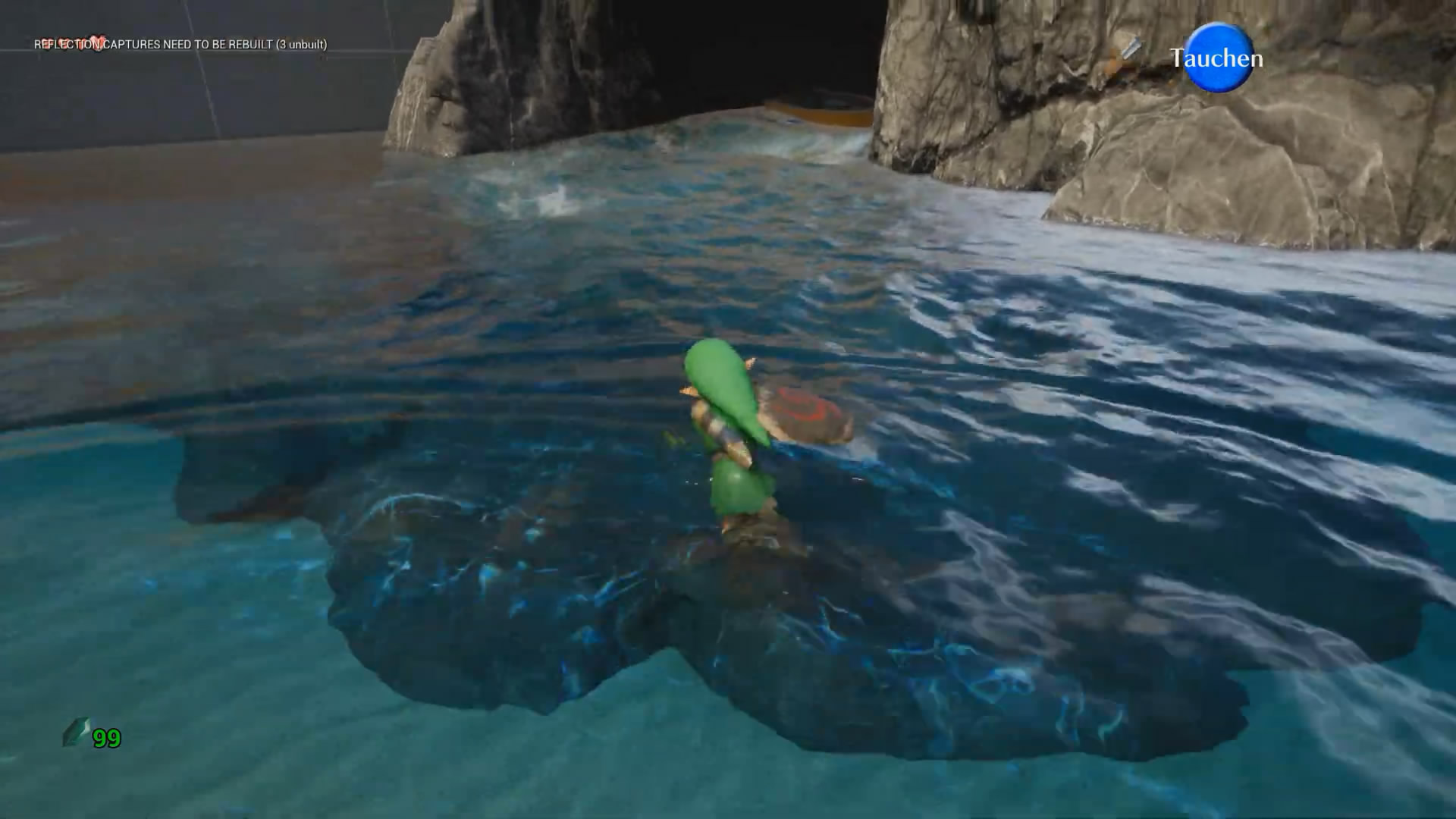 粉絲虛幻5重製《薩爾達時之笛》新演示：水面效果驚人