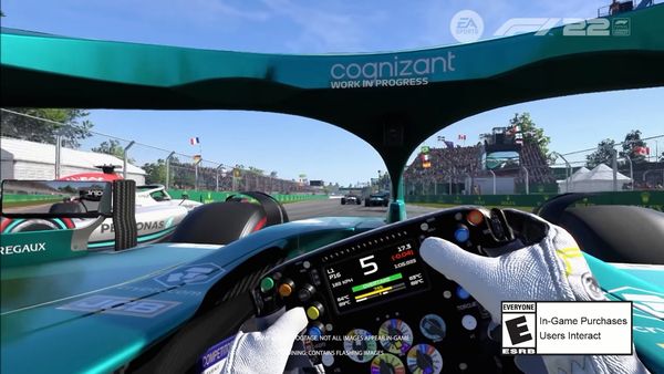 EA賽車競速《F1 2022》新預告片公佈VR端玩法展示