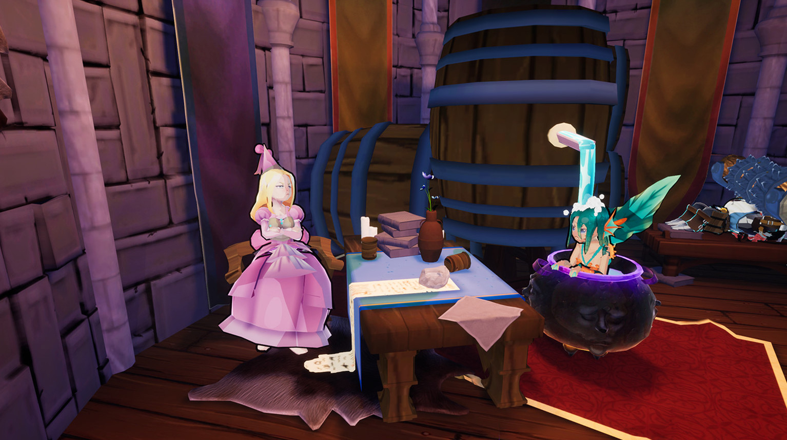 3D動作肉鴿遊戲《長發公主》即將推出Steam試玩版