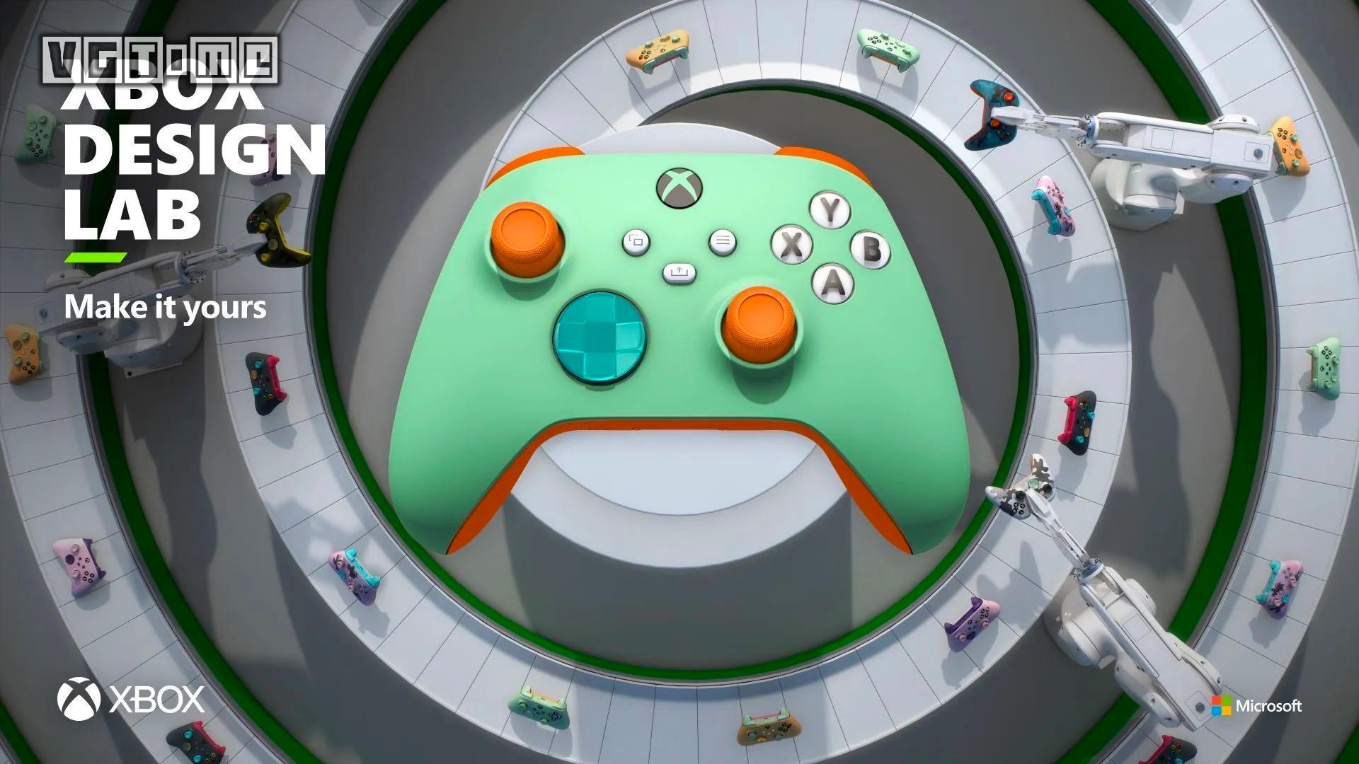 Xbox設計實驗室新增配色選擇，將在更多國家和地區上線