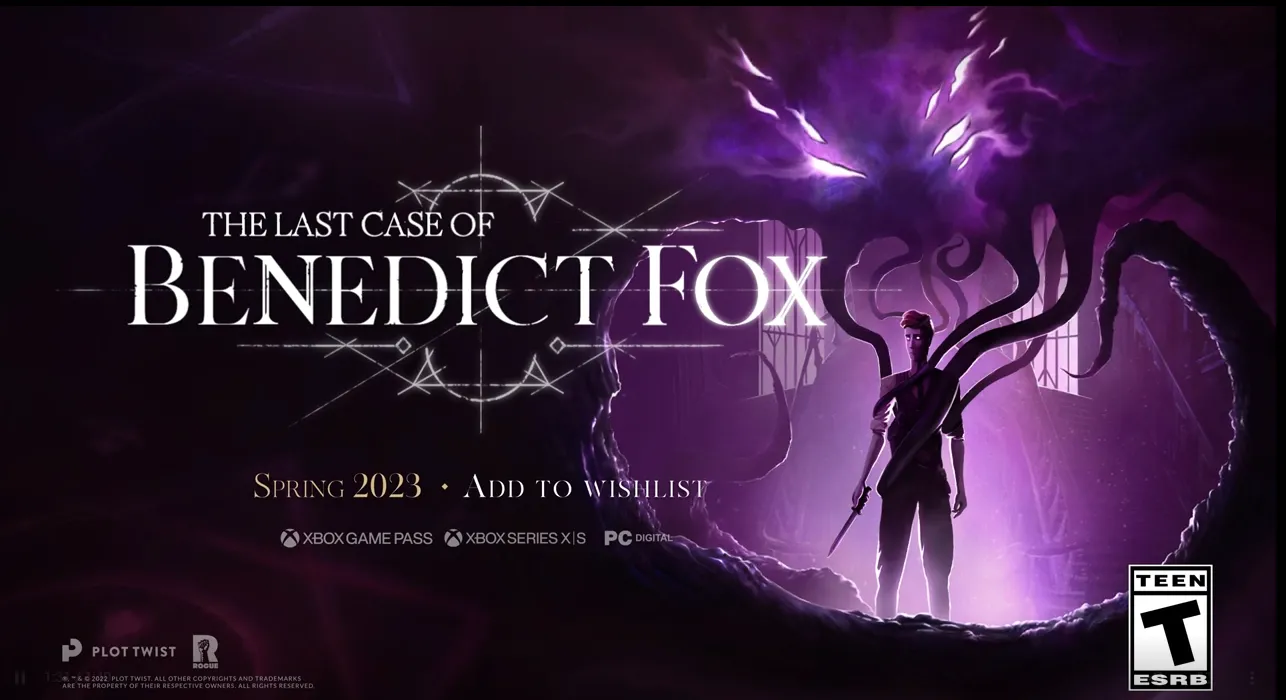 奇幻遊戲《The Last Case Of Benedict Fox》公佈，2023 年春季發售