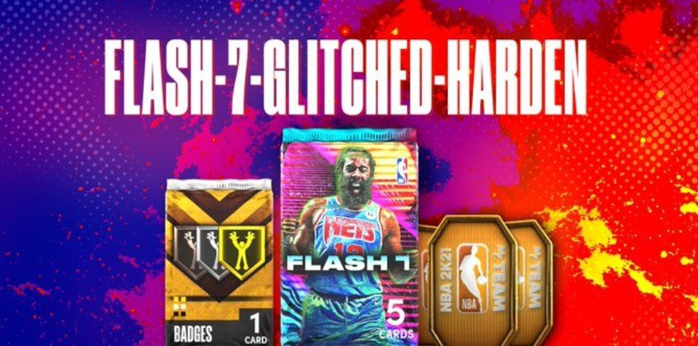《NBA2K21》銀河哈登領銜Flash7卡包介紹 銀河諾維茨基球員卡介紹