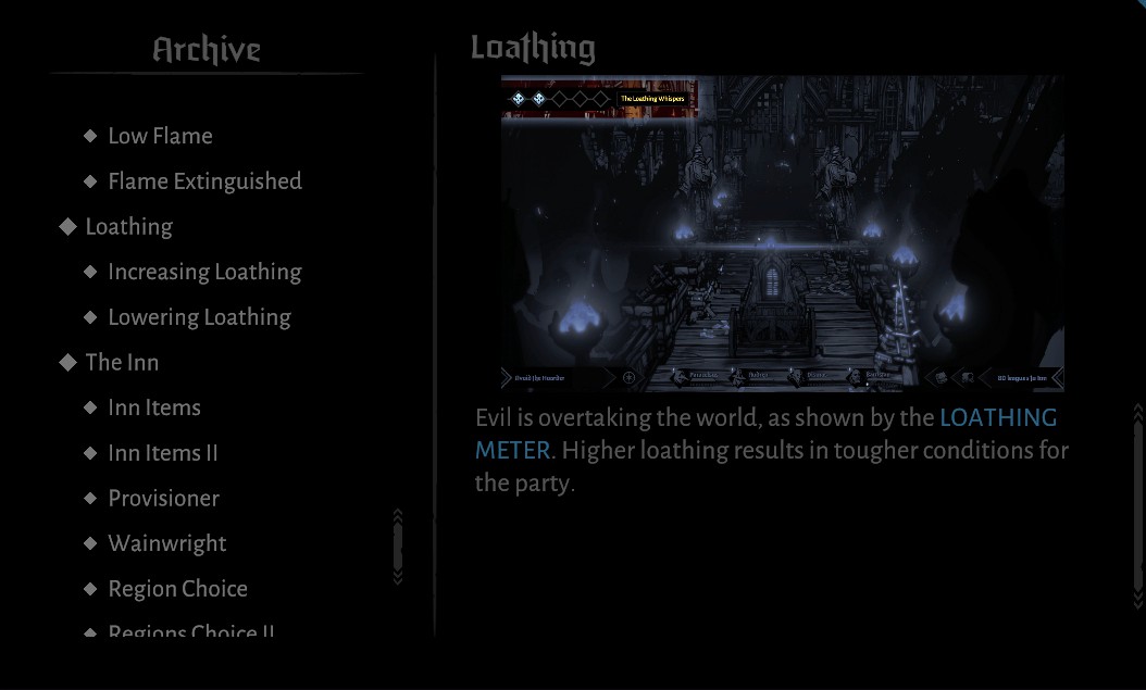 《暗黑地牢2》EA版界面選項翻譯