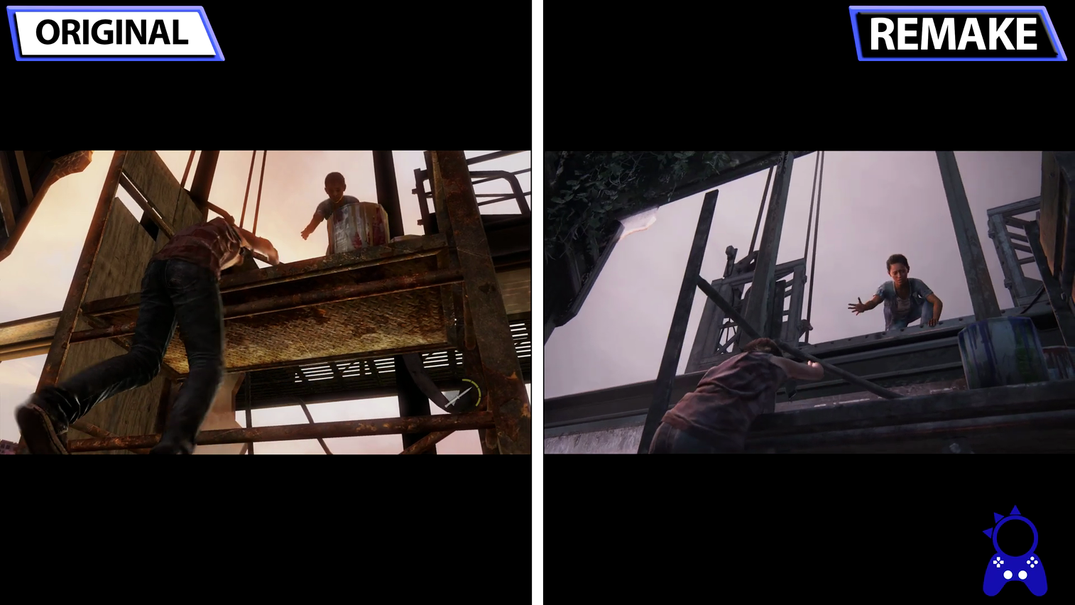 《最後生還者》與原版畫面對比視頻：光影提升巨大