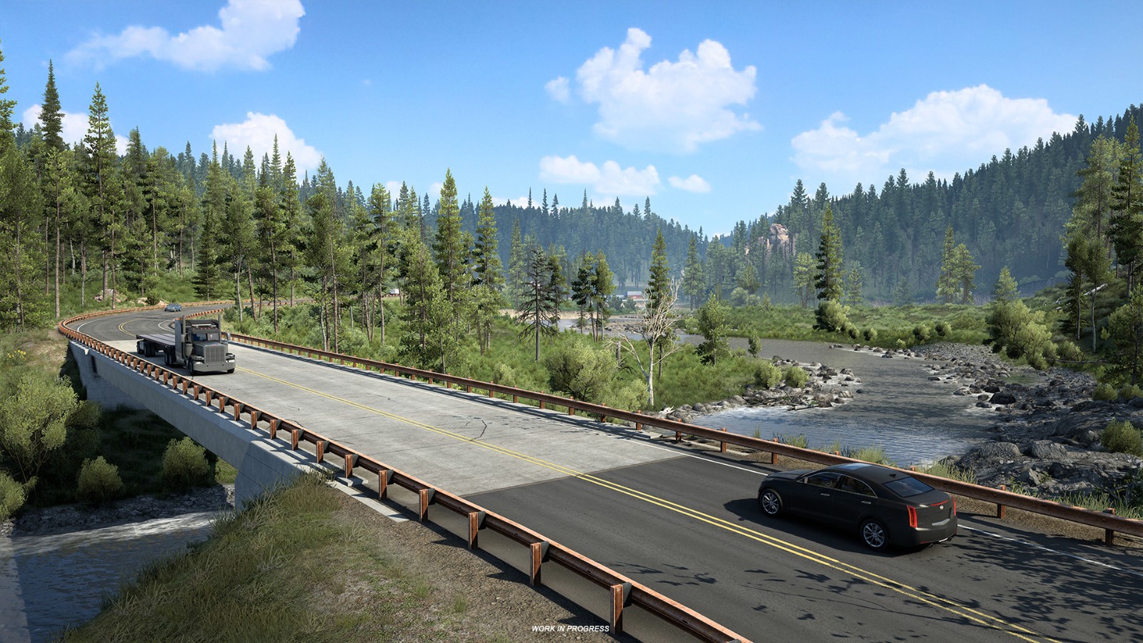 《美國卡車模擬》新DLC蒙大拿開發版實機演示公開
