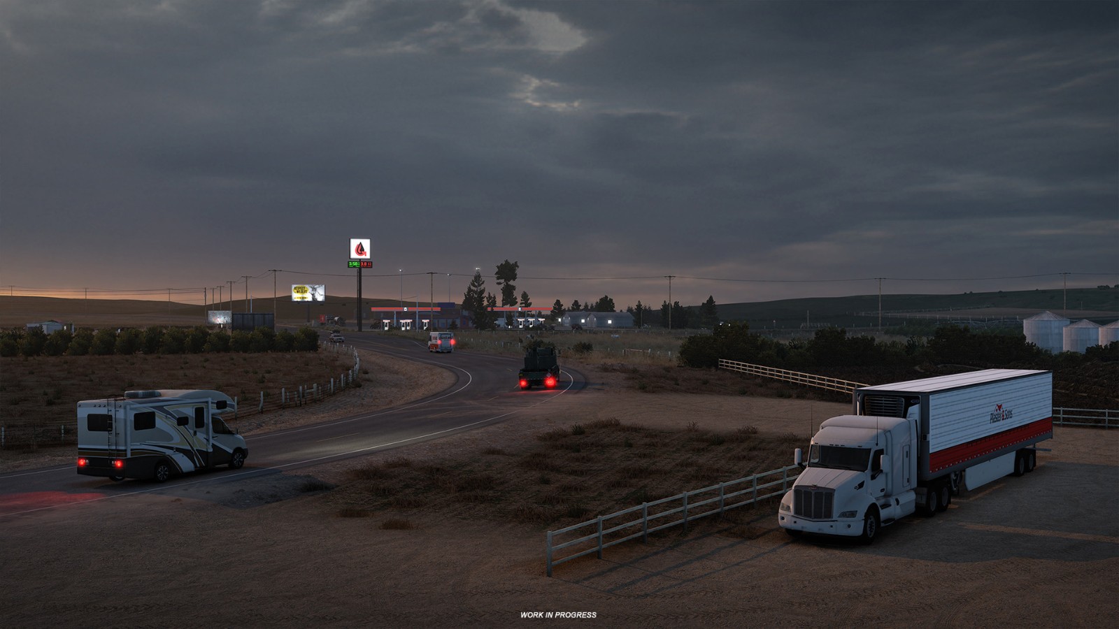 《美國卡車模擬》新DLC蒙大拿開發版實機演示公開