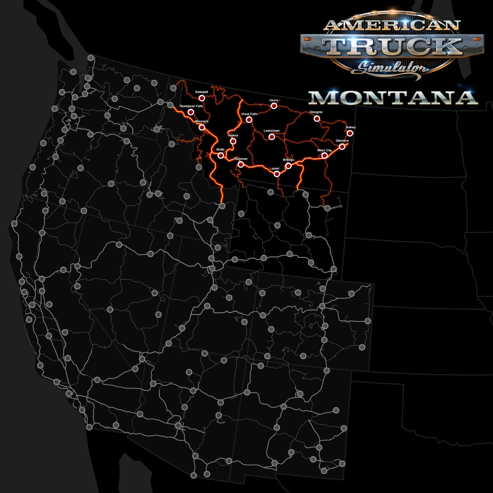 《美國卡車模擬》新DLC「蒙大拿州」發售日公開