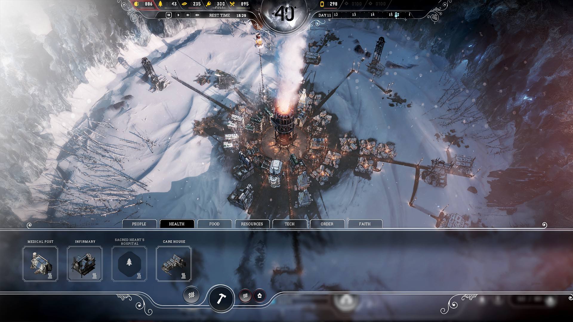 《冰封龐克》降低難度小技巧分享 Frostpunk怎麼降低遊戲難度？
