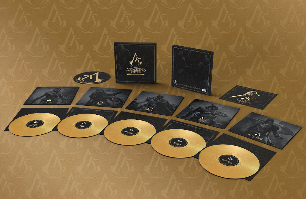 《刺客教條》限量黑膠唱片套裝：收錄12款正傳70首曲目