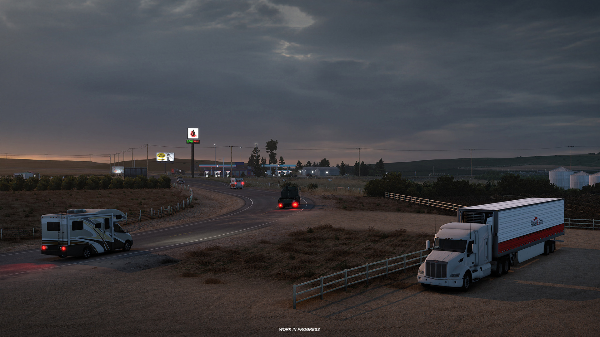 《美國卡車模擬》蒙大拿DLC演示公開 景色壯麗西北部