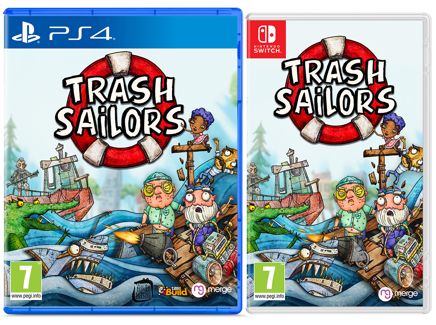 《垃圾水手》推出NS與PS4版 將於9月19日發售