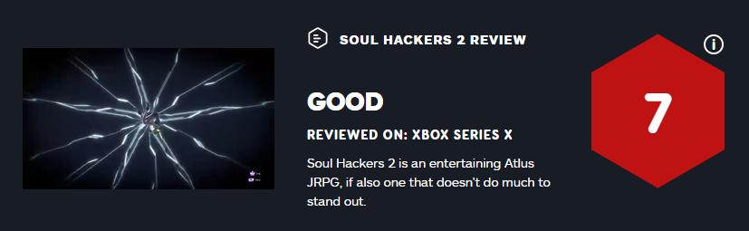 《靈魂駭客2》媒體評分解禁 Metacritic站均分77
