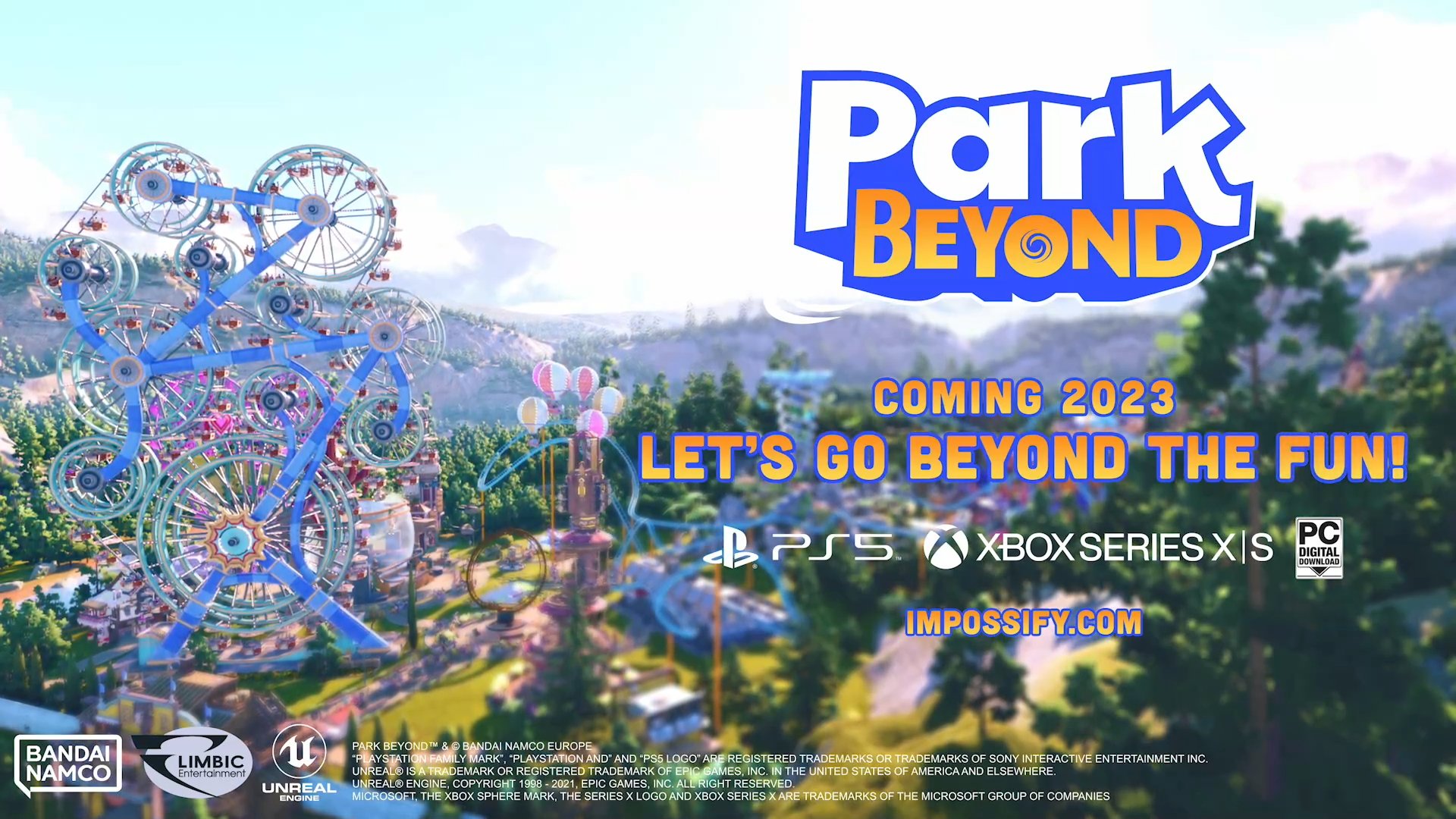GC 2022主題樂園經營模擬遊戲《Park Beyond》預告