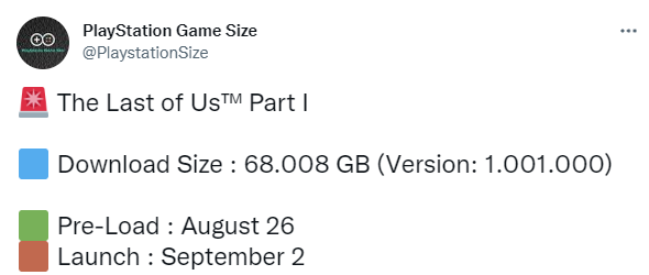 《最後生還者重製版》8月26日開放預載 PS5首發版共68G