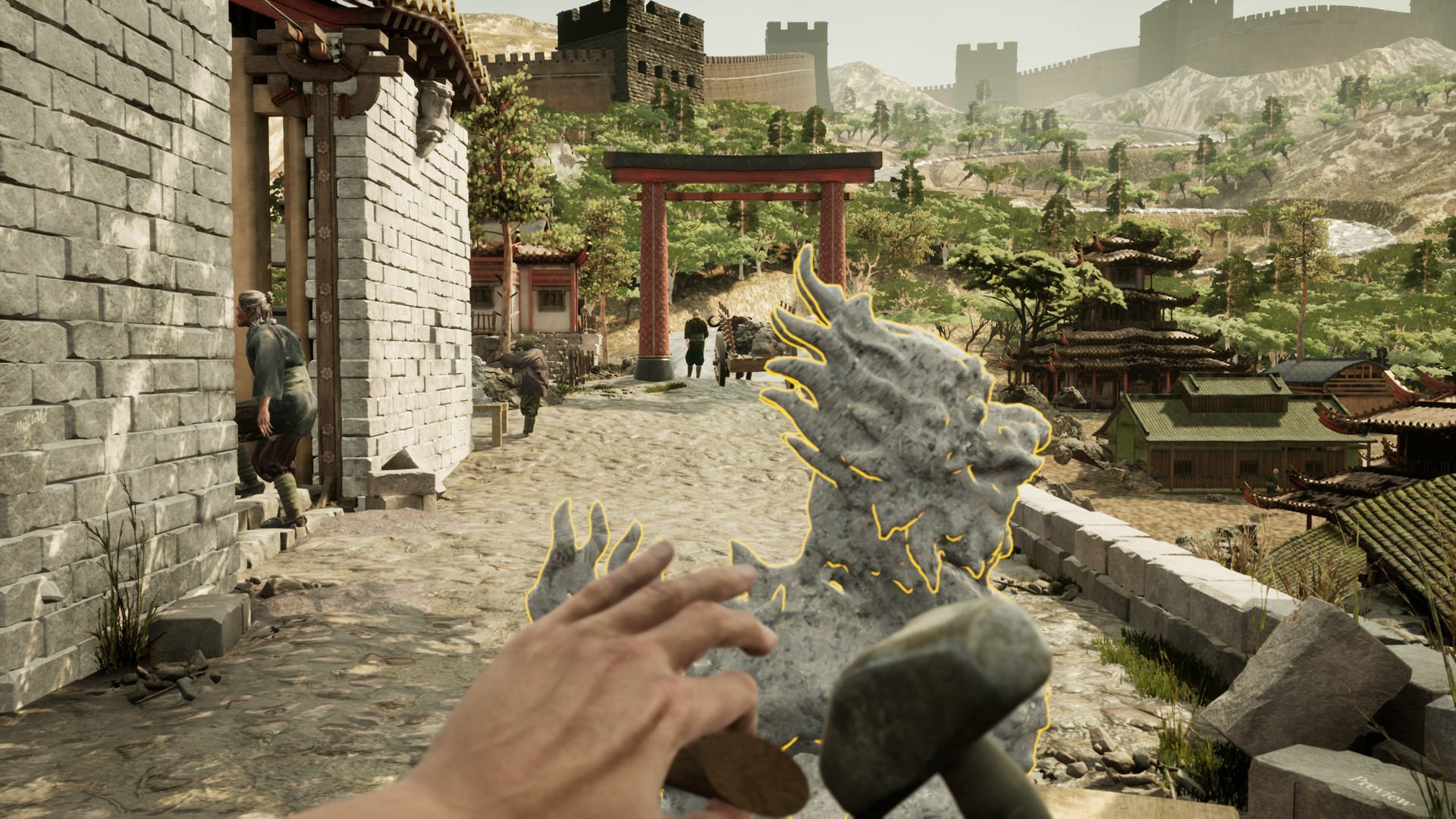 「長城修建」生存模擬器《中國邊疆》Steam免費試玩