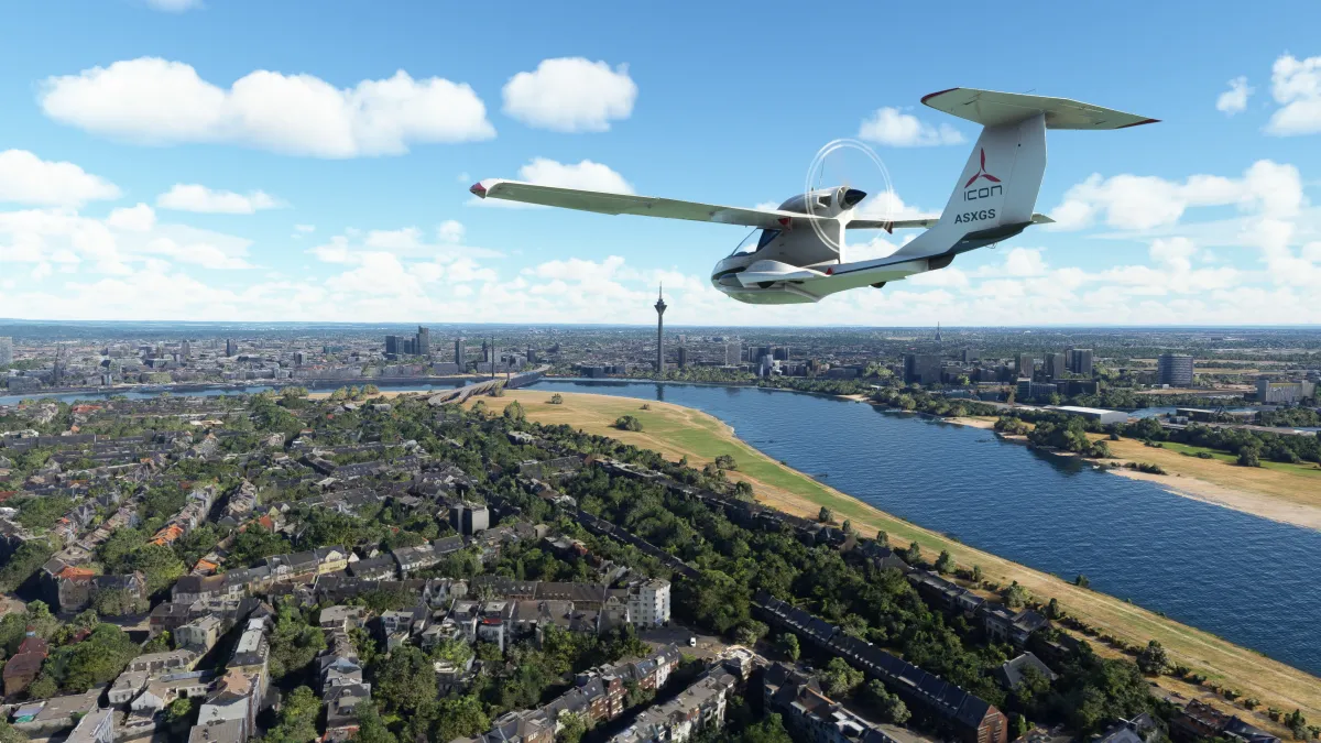《微軟模擬飛行》攜首個「城市更新」以慶祝 Gamescom，並分享40週年紀念版的新細節