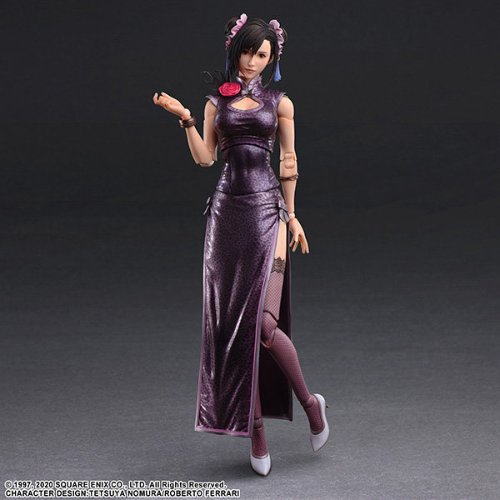 售價977元SE推出《最終幻想7重製版》蒂法紫色禮服手辦
