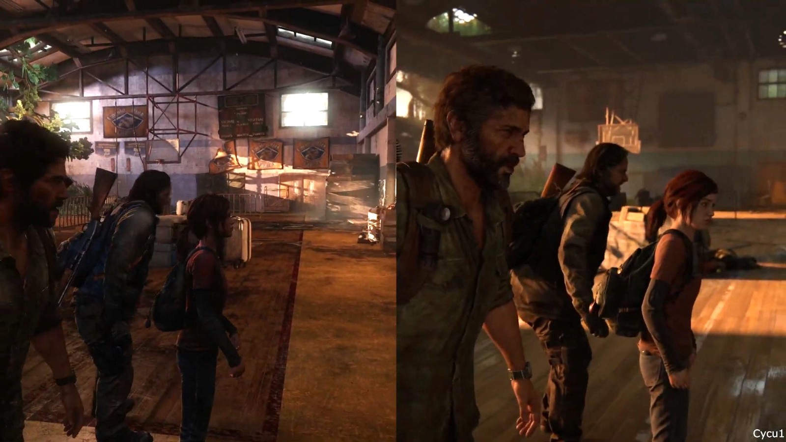 《最後生還者》重製版與PS4版對比 比爾小鎮更美