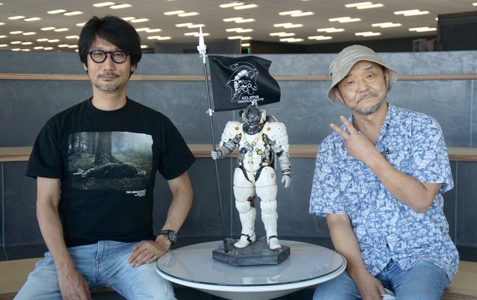 小島秀夫曬與《攻殼機動隊》導演押井守合照 並對其進行3D掃描