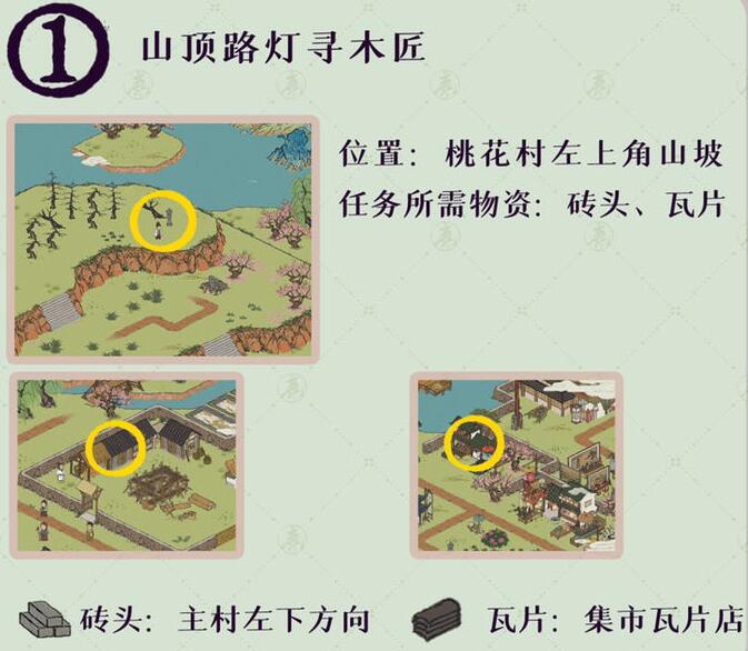 《江南百景圖》桃花村最後的故事怎麼解 桃花村最後的故事解密攻略
