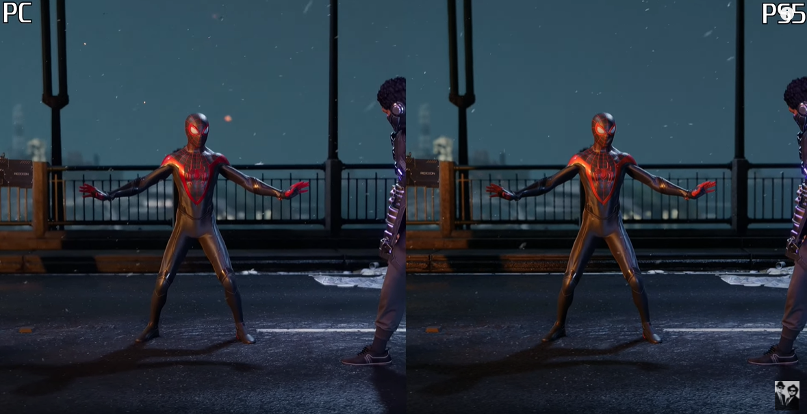 《蜘蛛俠邁爾斯》PC\PS5早期圖像對比 看看誰更贊