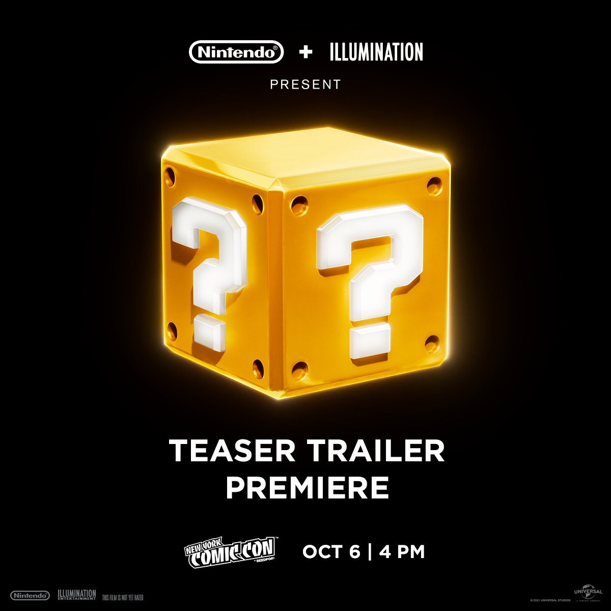 【更新】動畫電影《超級瑪利歐兄弟》將於10月7日專場直面會公佈首支預告