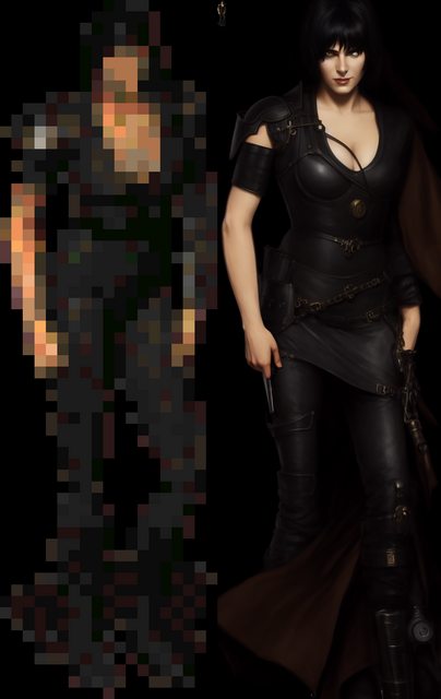 玩家用AI重繪《異塵餘生1》NPC女角色從馬賽克變D罩杯