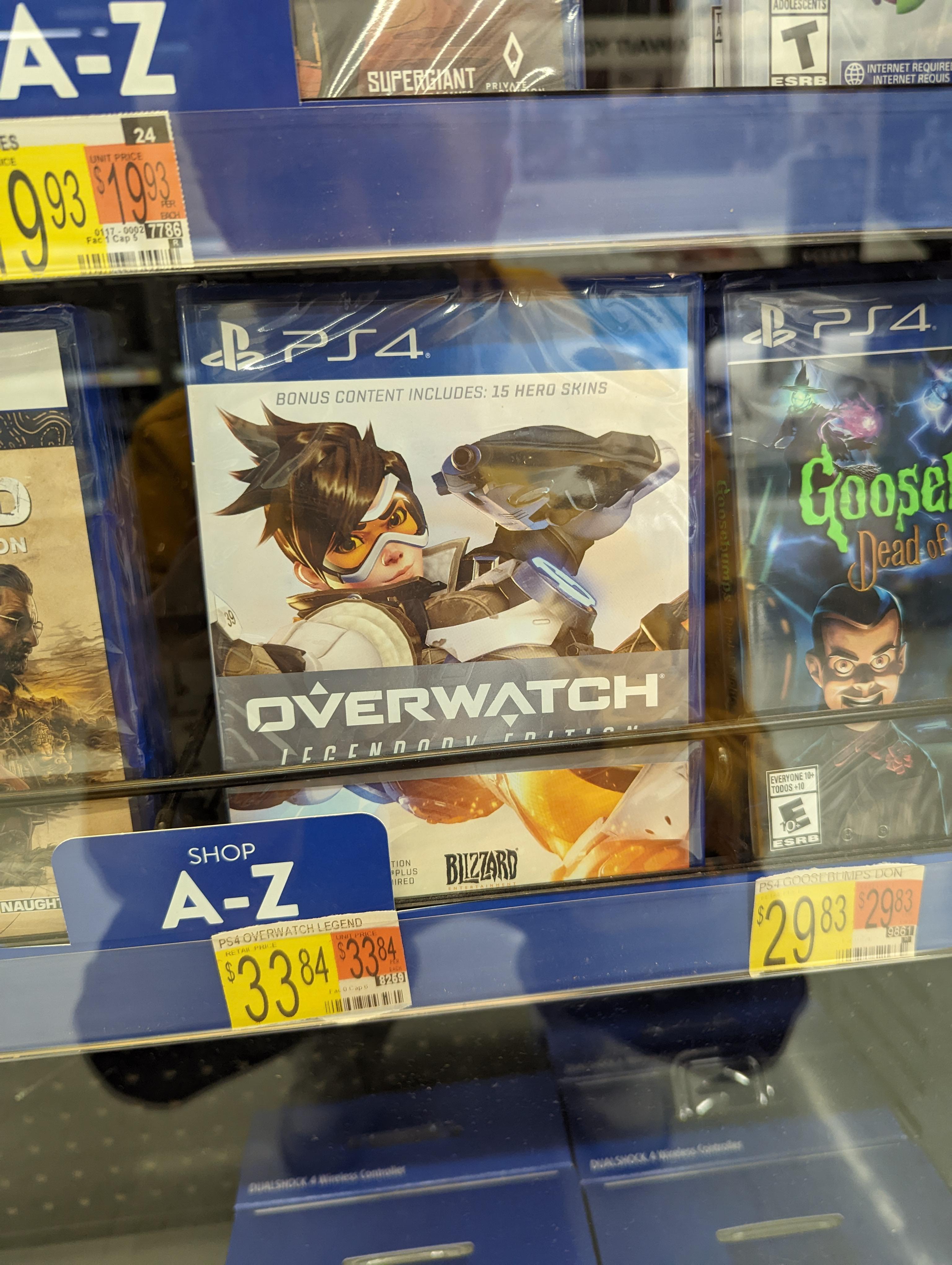 《OW》實體版已不能玩被要求銷毀 但仍有零售商售賣