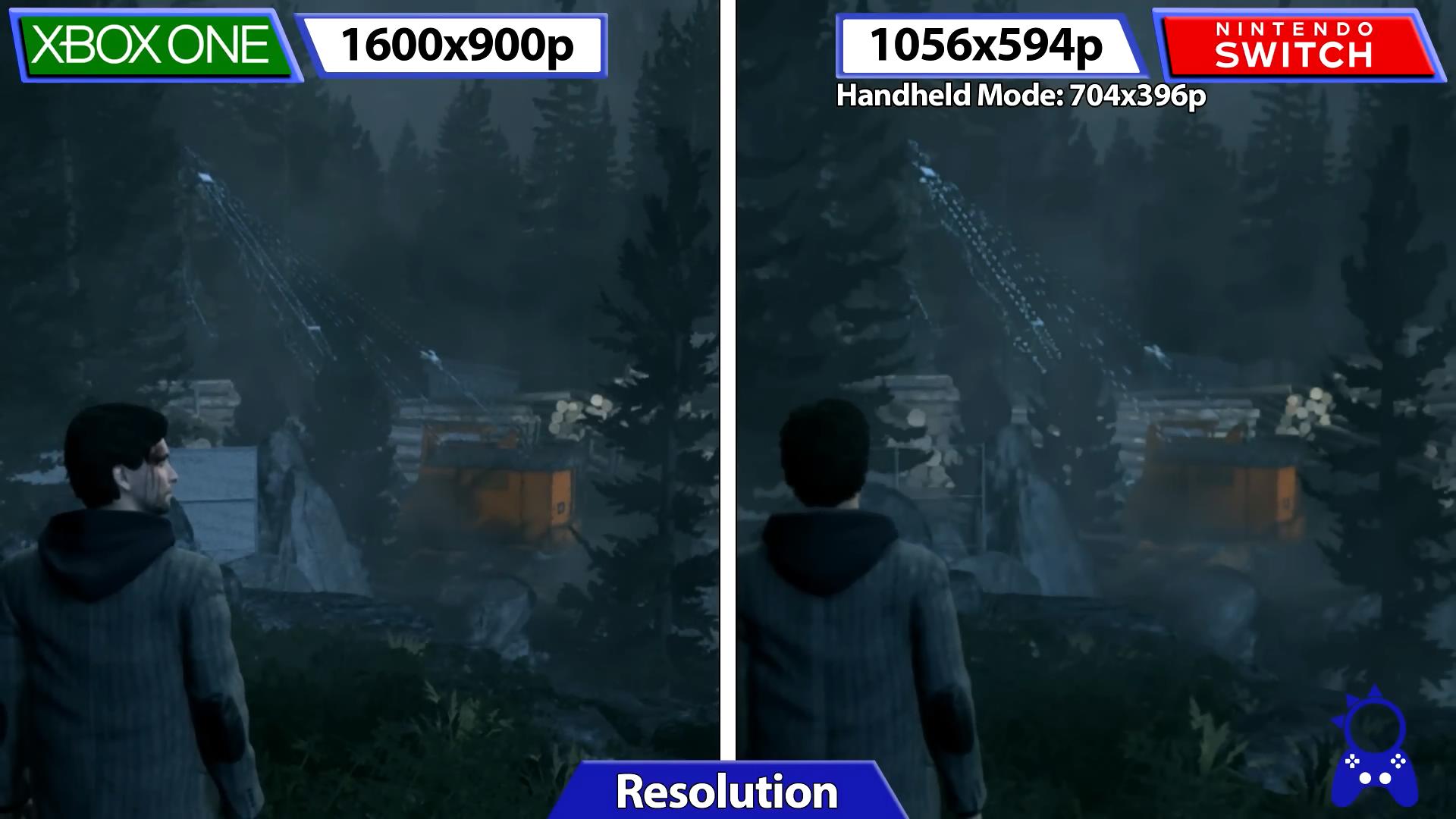 《心靈殺手》Xbox和Switch畫面對比：經常掉至20幀