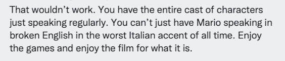 《瑪利歐》大電影「星爵」配音遭吐槽：沒有義大利口音