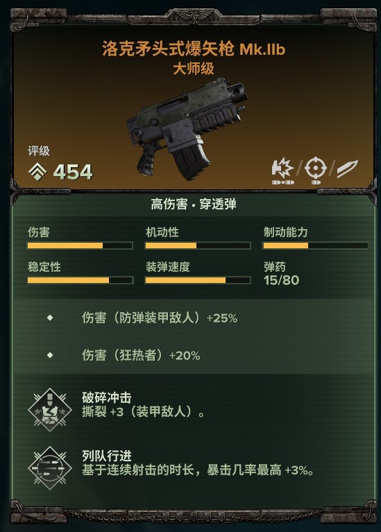 《戰鎚40K黑潮》老兵動力劍+爆彈槍Build推薦