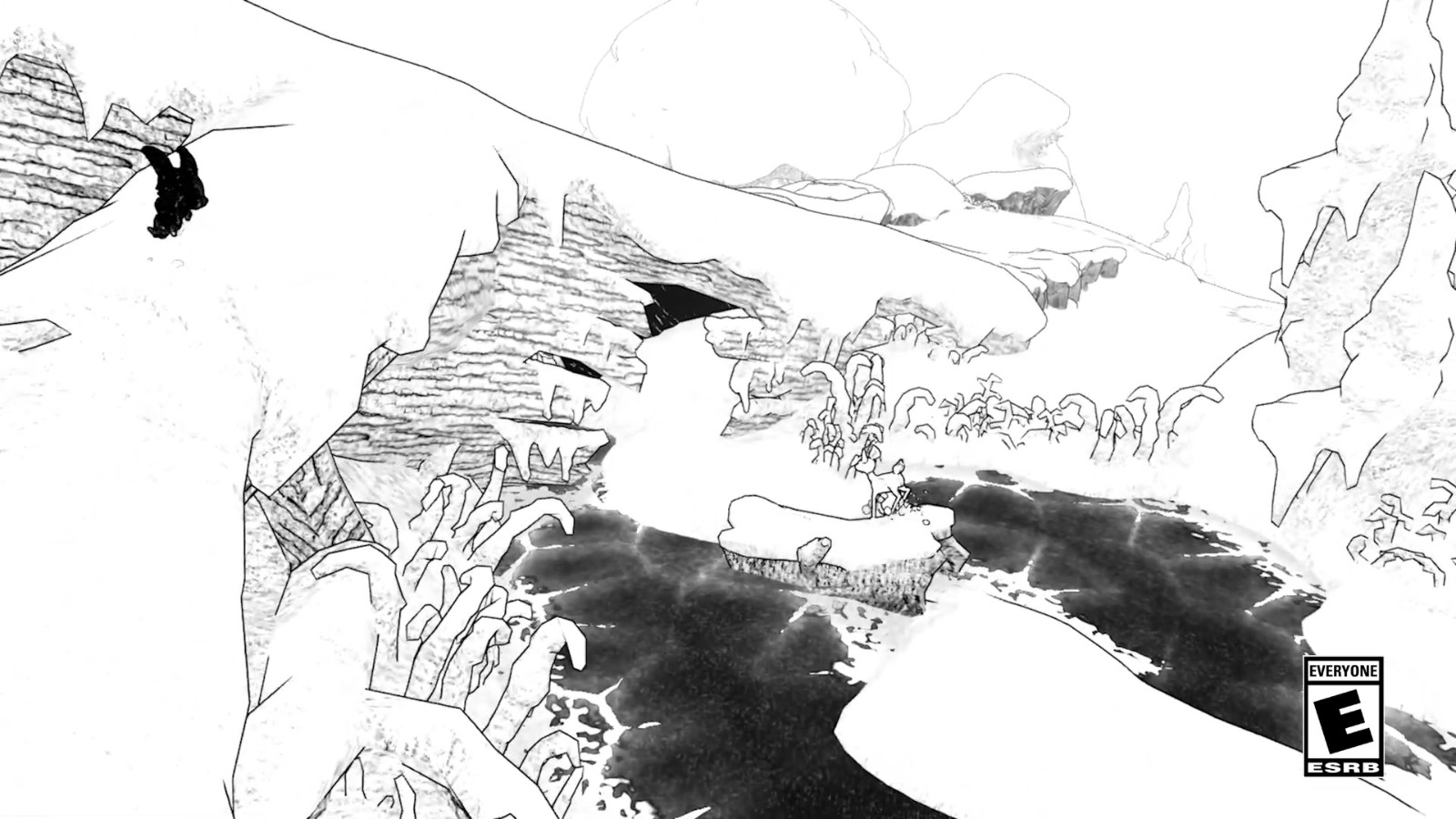 黑白手繪風格冒險遊戲《白之旅》明年2/14發行