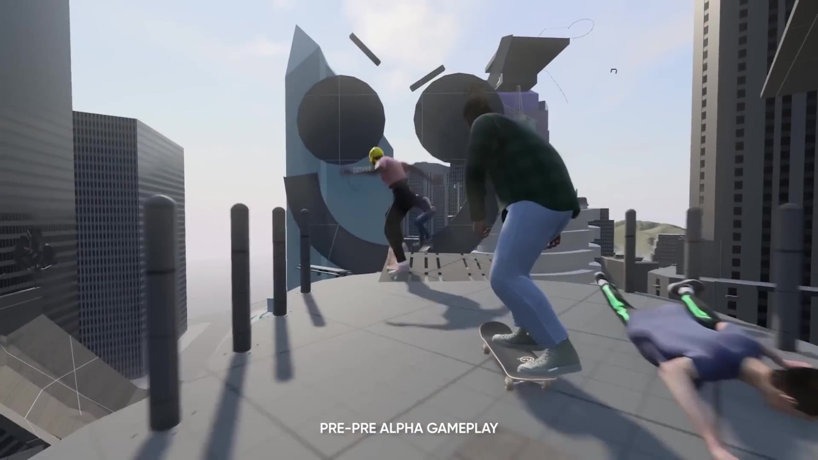 《Skate》開發者展示新實機片段 強調開發進度