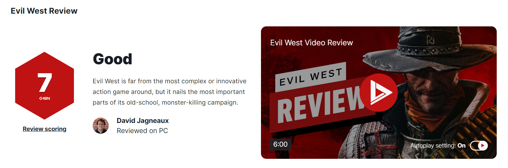 《暗邪西部》IGN 7分 優秀的老派獵殺吸血鬼遊戲