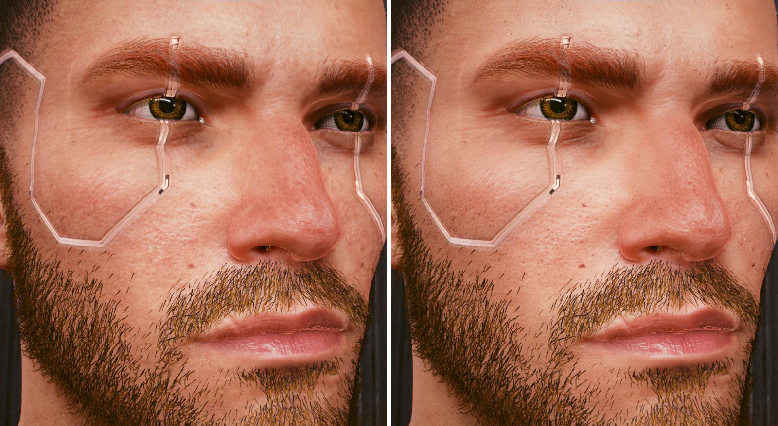 《電馭叛客2077》4K高清面部和身體Mod 毛孔清晰可見