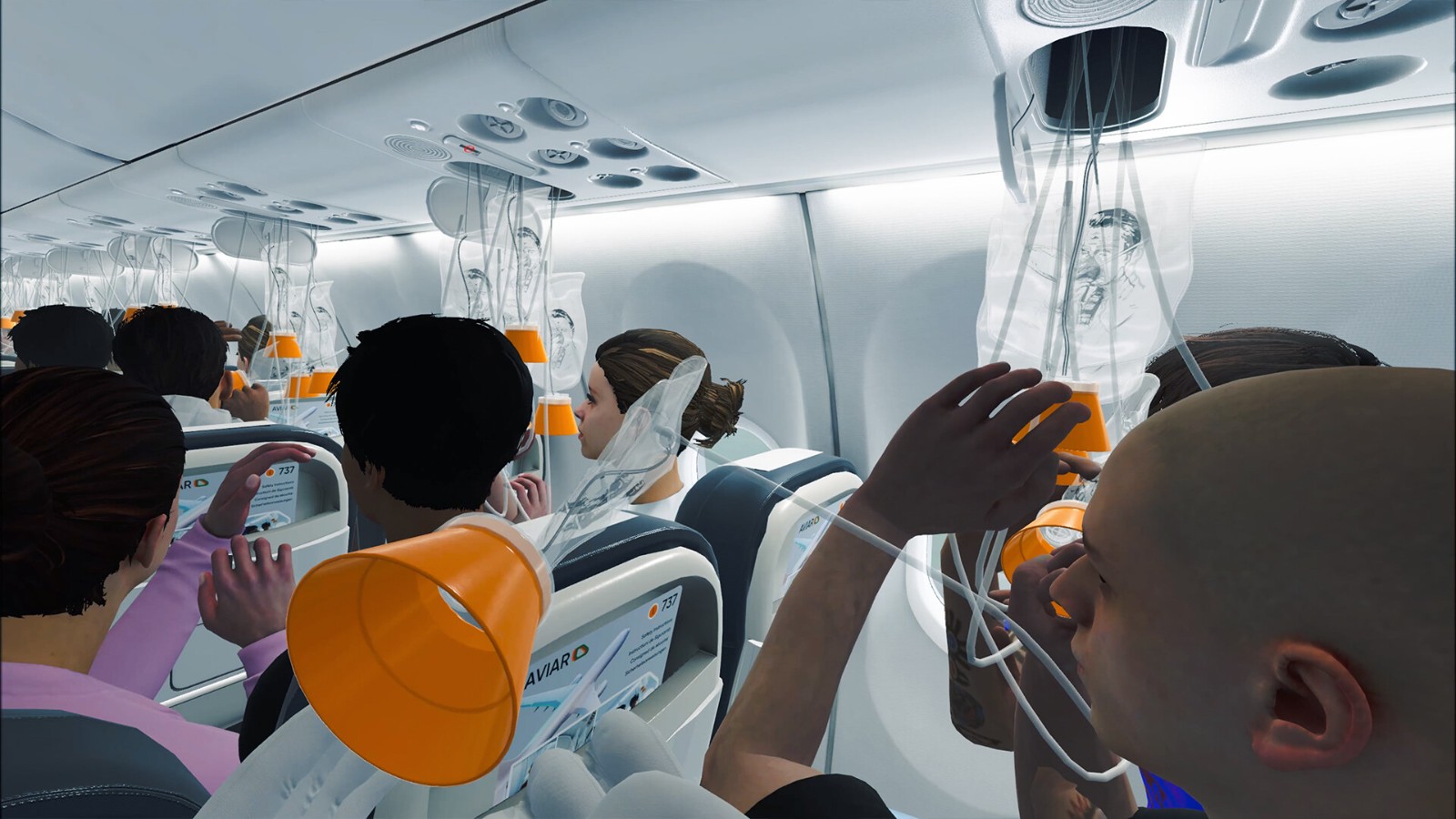 飛機事故訓練模擬《航空公司空乘模擬器VR》登陸Steam
