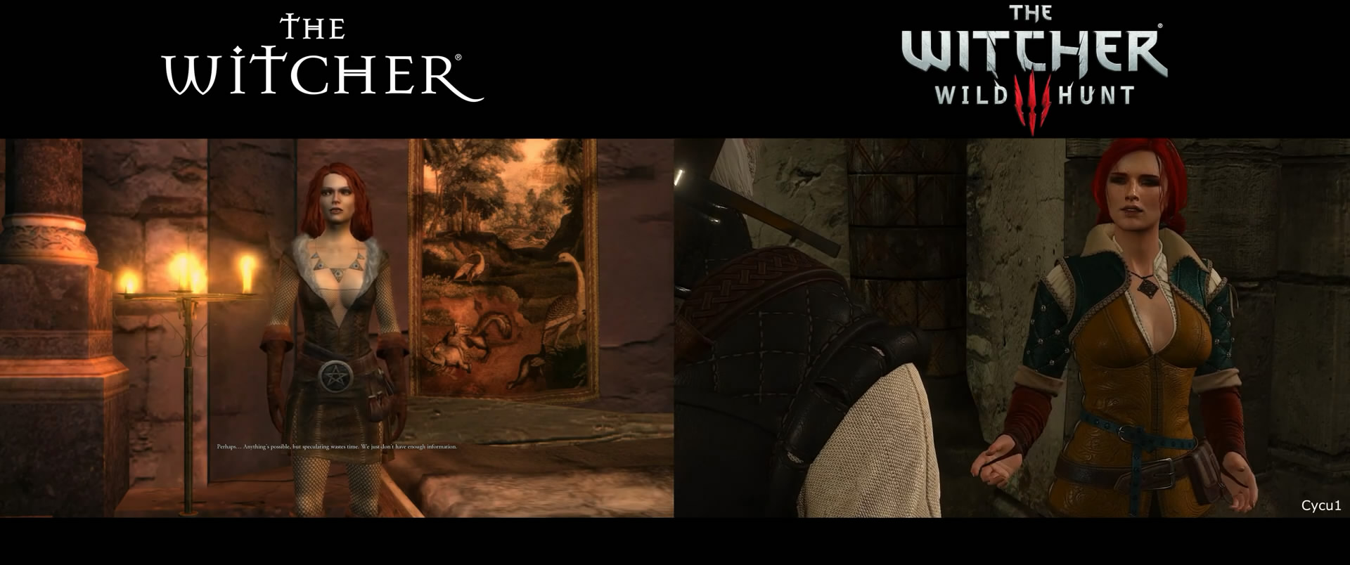 提升巨大粉絲《巫師》重製項目vs原版遊戲 畫面對比